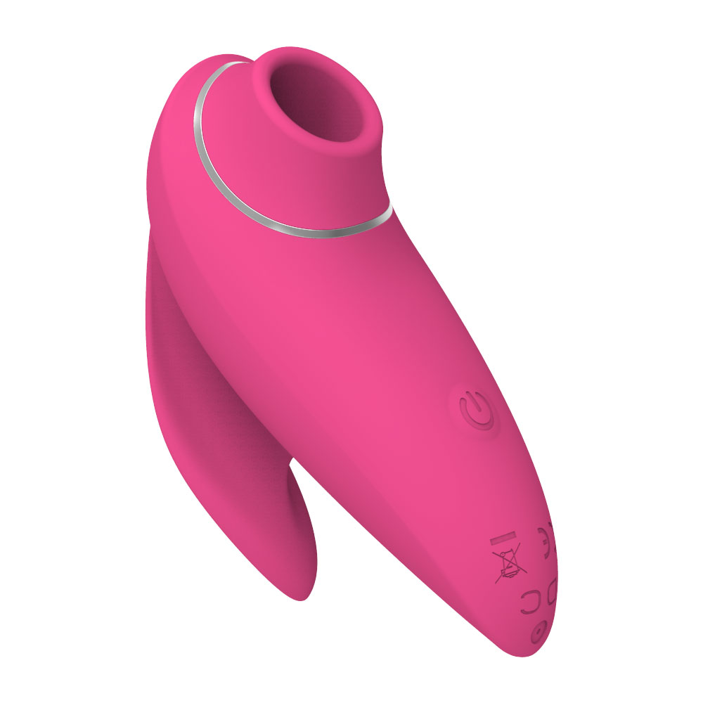 Mini Vibratore Succhia Clitoride - Rosered